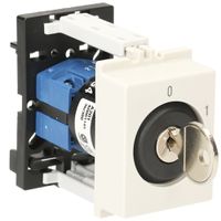 Interrupteur à clé AMD K&N, 10A/440V 0/2L, "0-1"