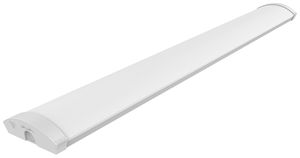 LED-Deckenleuchte DOTLUX SOFTEDGE 40W 5600lm 830/840/860 IP44 DALI 1195mm weiss