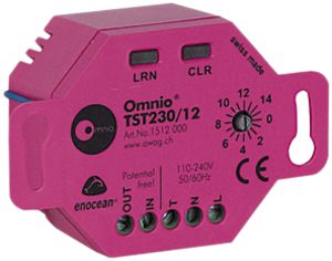 Module interface RF INC Omnio 2-fois 230VAC, 1 entrée