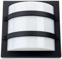Applique LED SG Largo 10W 550lm 830 IP65 REG 240×240×112mm nero