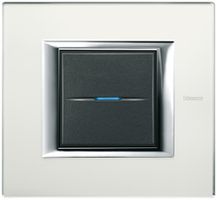 Abdeckrahmen Gr.I Legrand Glas-sp Axolute