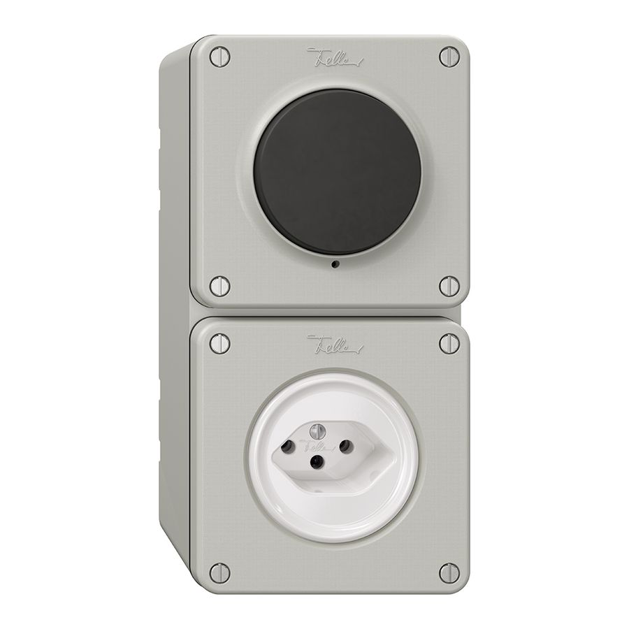 Combinaison NAPU NEVO, 2×1, 1×Sch 3/1 L / 1×type 13, gris clair