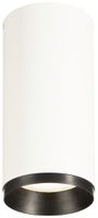 Plafonnier LED SLV NUMINOS M DALI 20W 2125lm 4000K 24° Ø85×185mm blanc
