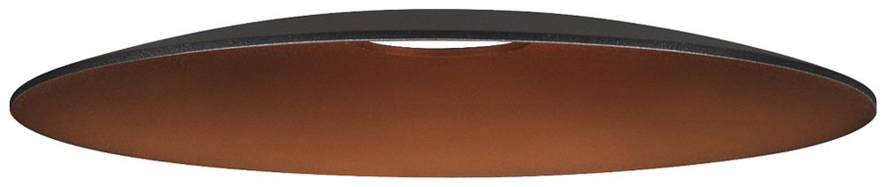 Abat-jour SLV LALU ELYPSE acier Ø150×14mm noir bronze à teinte unie