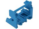 Befestigungsadapter WAGO o.Zugentlastung für 10×4mm² seitlich bl