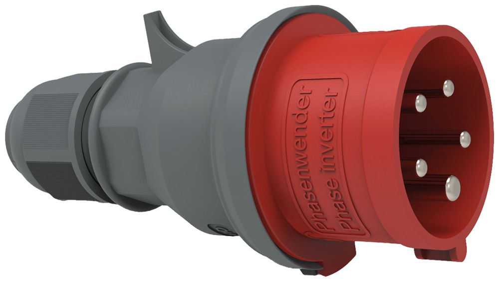 Fiche mobile CEE Bals 5P 32A 400V 6h rouge IP44 nick.QC.inv.ph