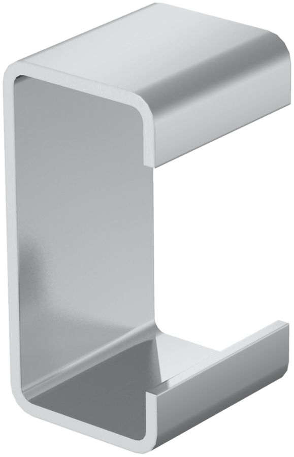 Entretoise Bettermann pour montage sur tige US 5 80×45×40mm, A2, 1.4301, 2B