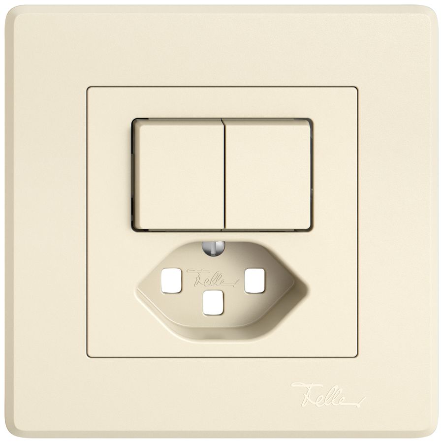 UP-Montageset EDIZIO.liv SNAPFIX® für Kombi.T23 mit 2 Druckknöpfen cr