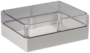 Apparategehäuse RW CUBO D 230×300×111mm DPCP transparent