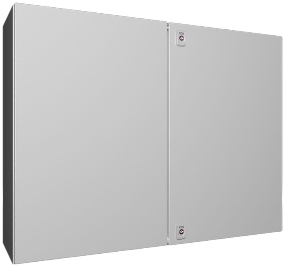 Armoire compacte Rittal AX, 2 portes, IP66, 1000×760×300mm, tôle d'acier