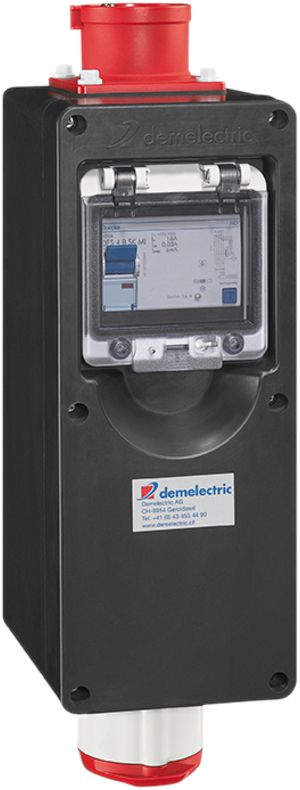 Protection Box Demelectric Hartgummi Typ 807 Typ B SK MI 16A