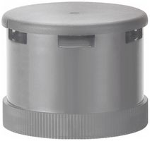 Élément de sirène WERMA, 8 tons, modulaire, 24VAC/DC, gris