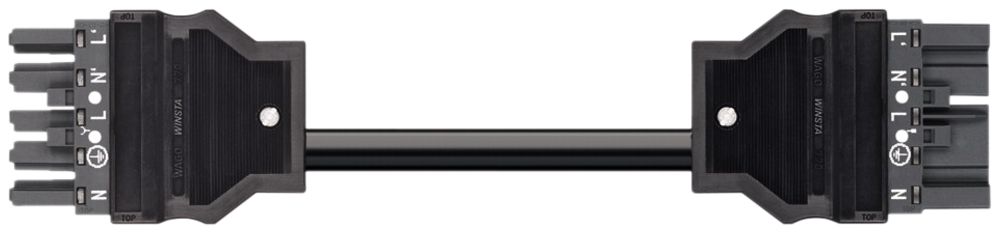 Verbindungsleitung WAGO 5×1.5mm² 16A 400V 2m Cod.L grau