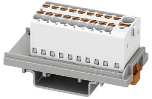 Verteilerblock PX PTFIX 4/18X1.5-NS35 WH