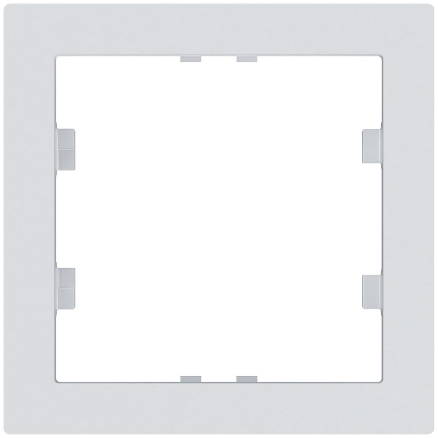 Cadre intermédiaire Hager kallysto KNX 60×60mm Duroplast blanc