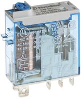 Relè a spina Finder 24VDC, 1C AgNi 16A 250VAC