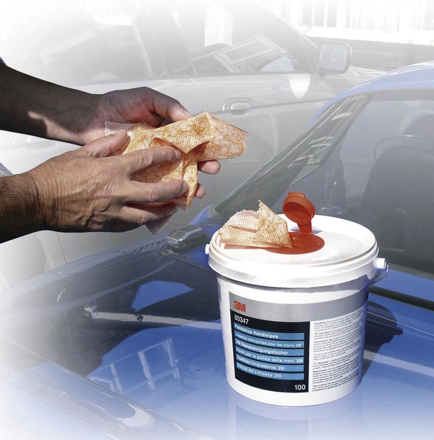 Handreinigungstücher 3M Eimer à 100 Stk