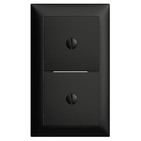 UP-Kombination Edue 2x1, Blind schr. + Blind schr. Sz