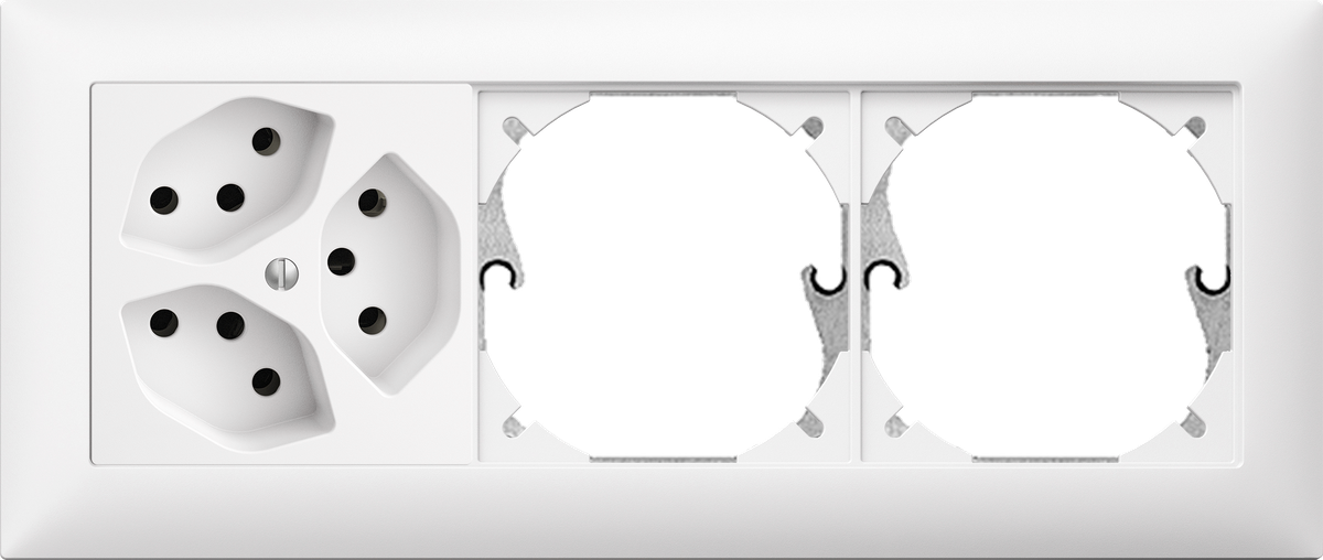 Combinaison ENC Edue 1×3, 3xT13 + Place vide + Place vide bc