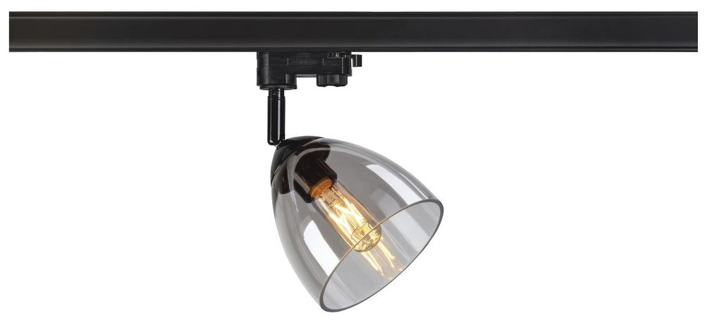 Strahler SLV PARA CONE GL GU10 max. 25W 3 Phasen schwarz/transparent