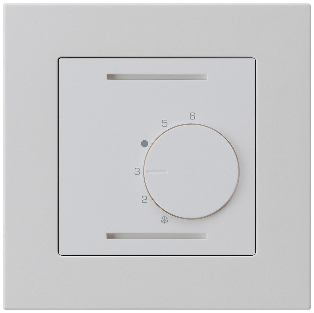 Termostato ambiente INC kallysto.pro grigio chiaro senza interruttore