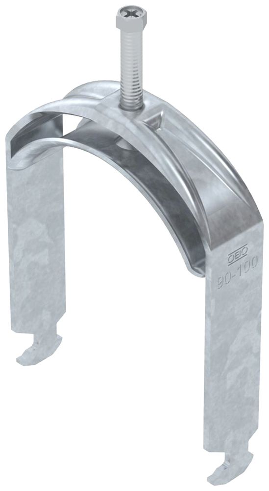 Fixation rapide BET 2056 pied à H métal 90…100mm 1×câble acier Zn-ch-im