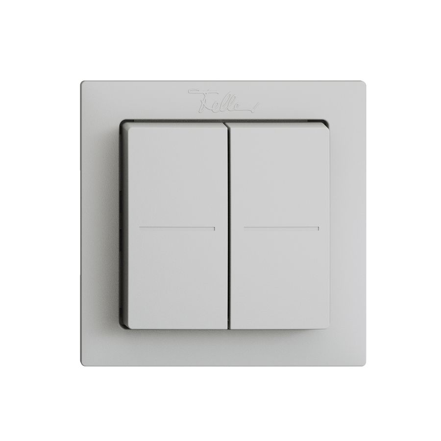 Poussoir RF Smart Light Control Feller EDIZIOdue F, Philips Hue 4K/2T, grc