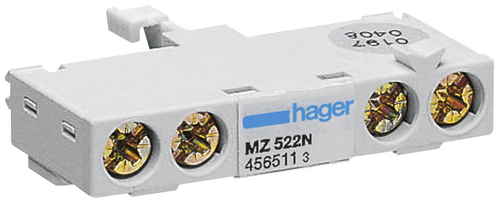 Contatto ausiliare Hager 1Ch