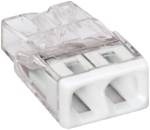 Borne WAGO 2L 0.5…2.5mm² de boîtier COMPACT 450V