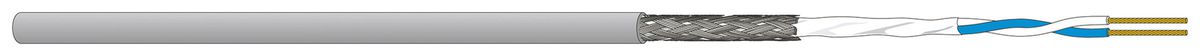 Câble informatique Dätwyler CU SPE 1P S/FTP AWG22/7 FRNC/LSZH Eca gris