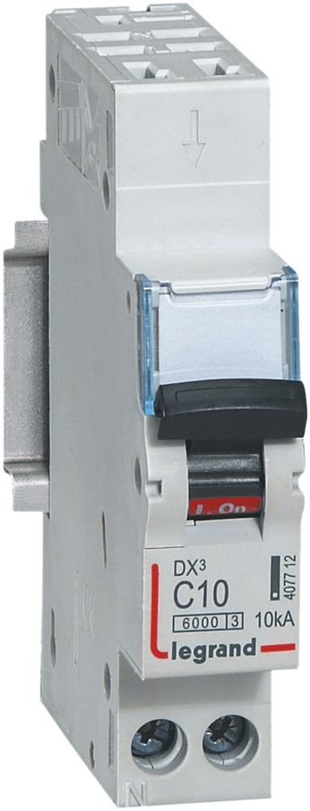 Disgiuntore Legrand C 1PN 25A 6000A/10kA conn.innest