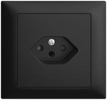 EB-Steckdose EDIZIOdue T13 FKE schwarz