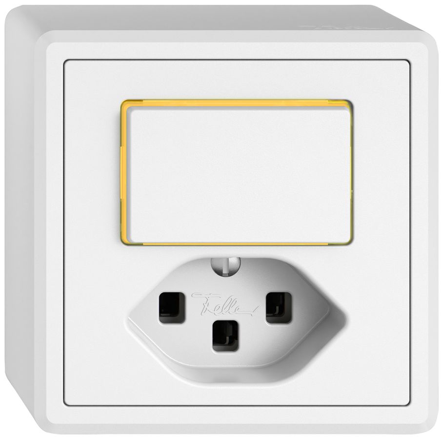 Combinaison AP EDIZIO.liv SNAPFIX® S6L+T23 éclairage latéral jn bc