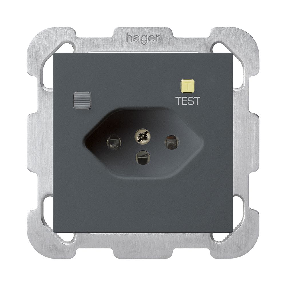 UP-Steckdose kallysto B T13 FI 30mA anthrazit