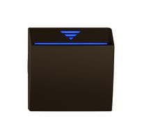 Hotelcard KNX EDIZIO.liv SNAPFIX® con unità accoppiatore BUS ma