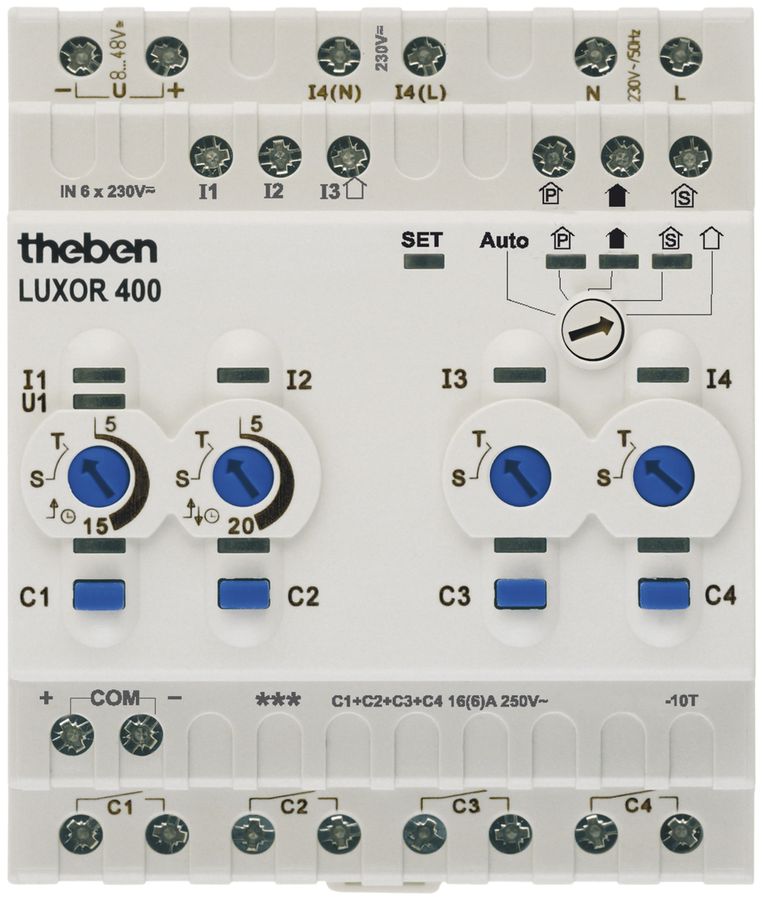 Module de base Theben LUXOR 400 4-canal