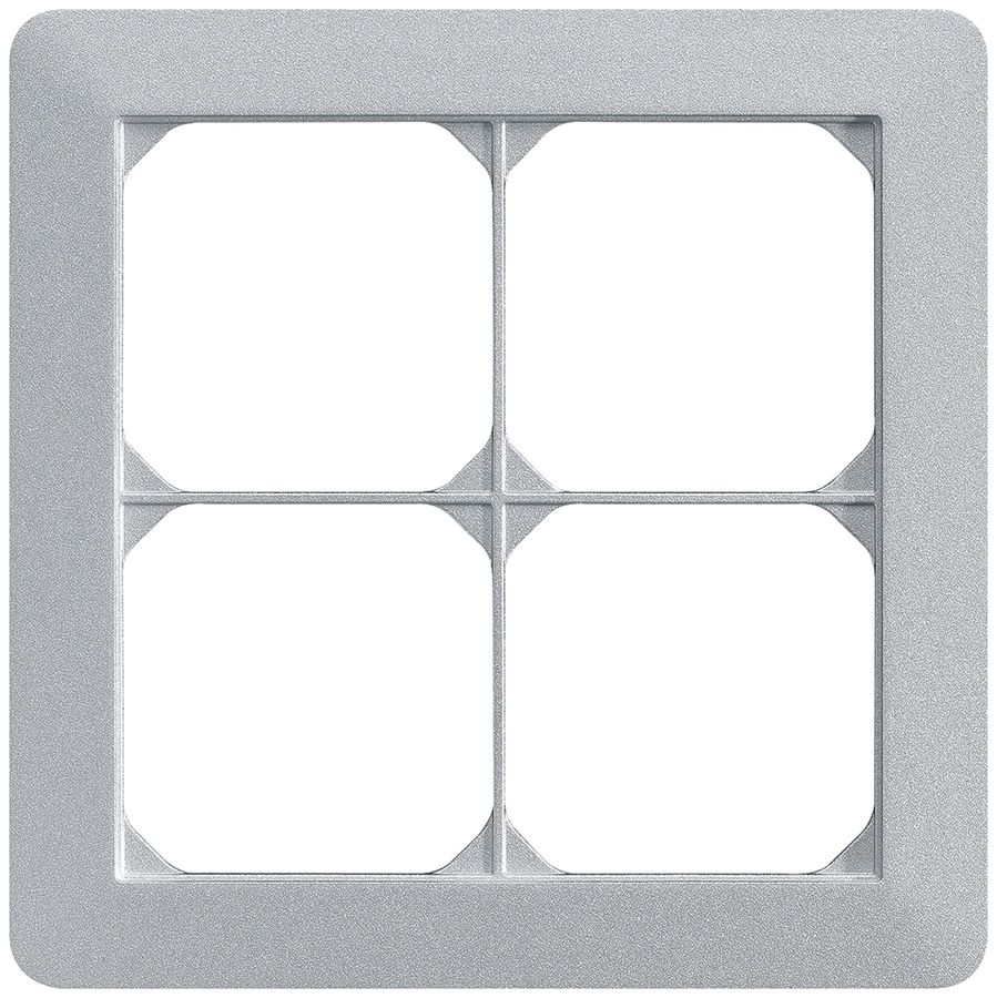 UP-Abdeckrahmen kallysto.trend 2×2 arktis 154×154mm