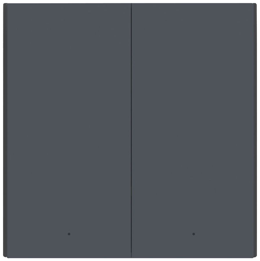 Émetteur mural ENC Aqara WS-EUK02 Zigbee 2t/2a LED 86mm anthracite mat