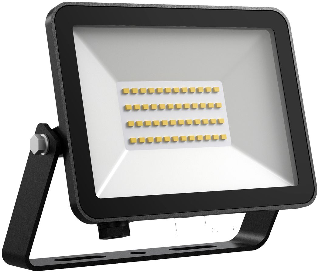 Projecteur LED DOTLUX FLOORslim 30W 3100lm 3000K 120° noir