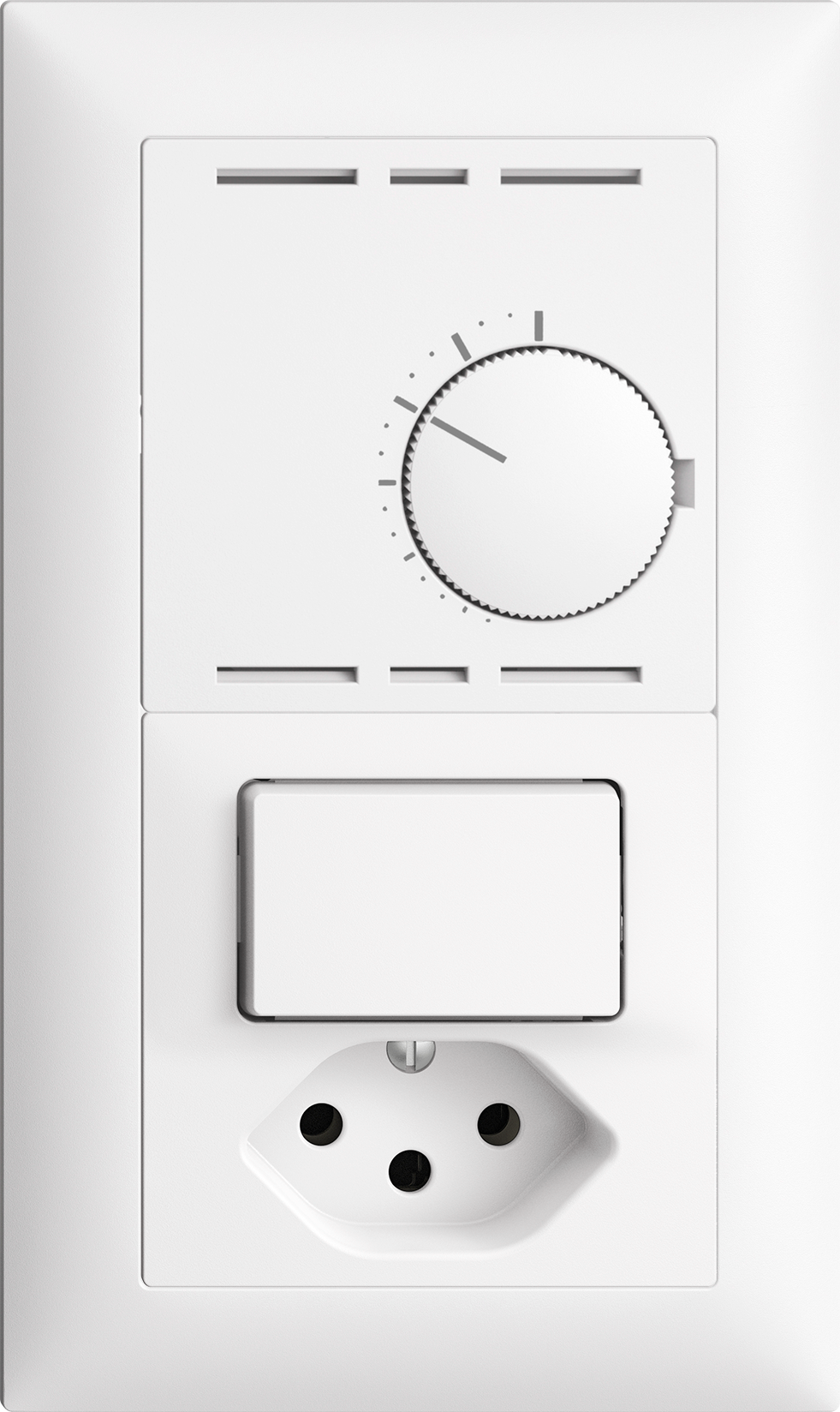 Combinaison ENC Edue 2×1 Thermost d'ambiance+Combi 3/1P+T13 bc