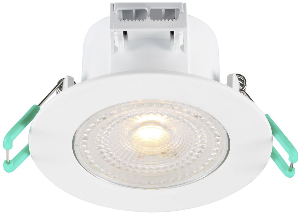 EB-LED-Deckenleuchte START ECO SPOT 5W 420lm 830 38° IP44/20 weiss