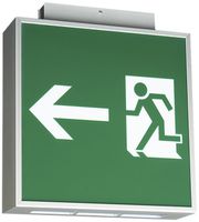 LED-Not-/Hinweisleuchte CALQ LED PL+T-D, mit Autotest 3h Decke