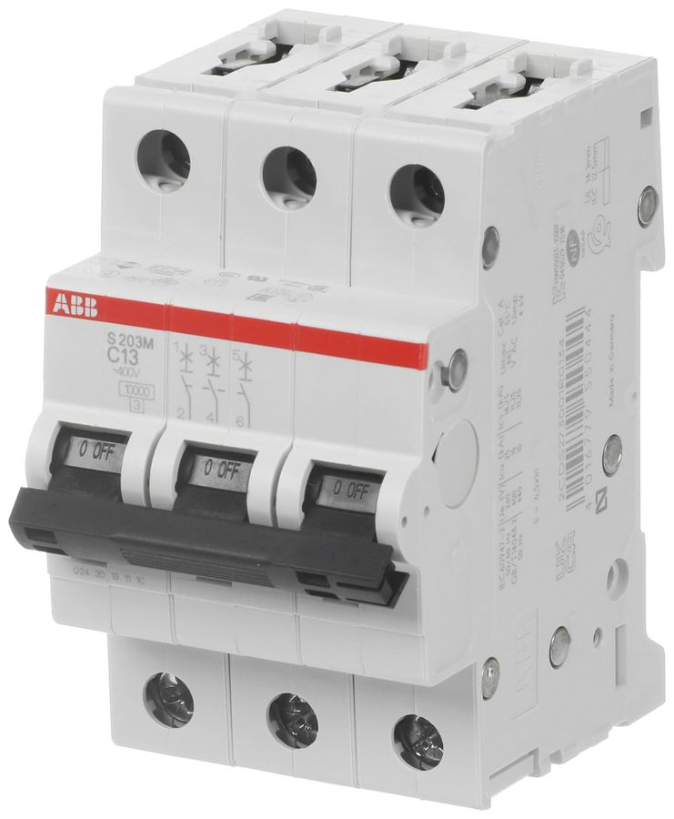 Disjoncteur ABB S203M-C13 13A C 10kA