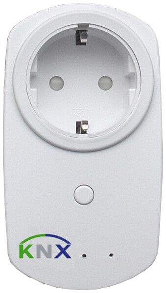 Attuatore-commutatore KNX RF+ per presa MDT RF-AKK1ST.01 1-can 16A 230V