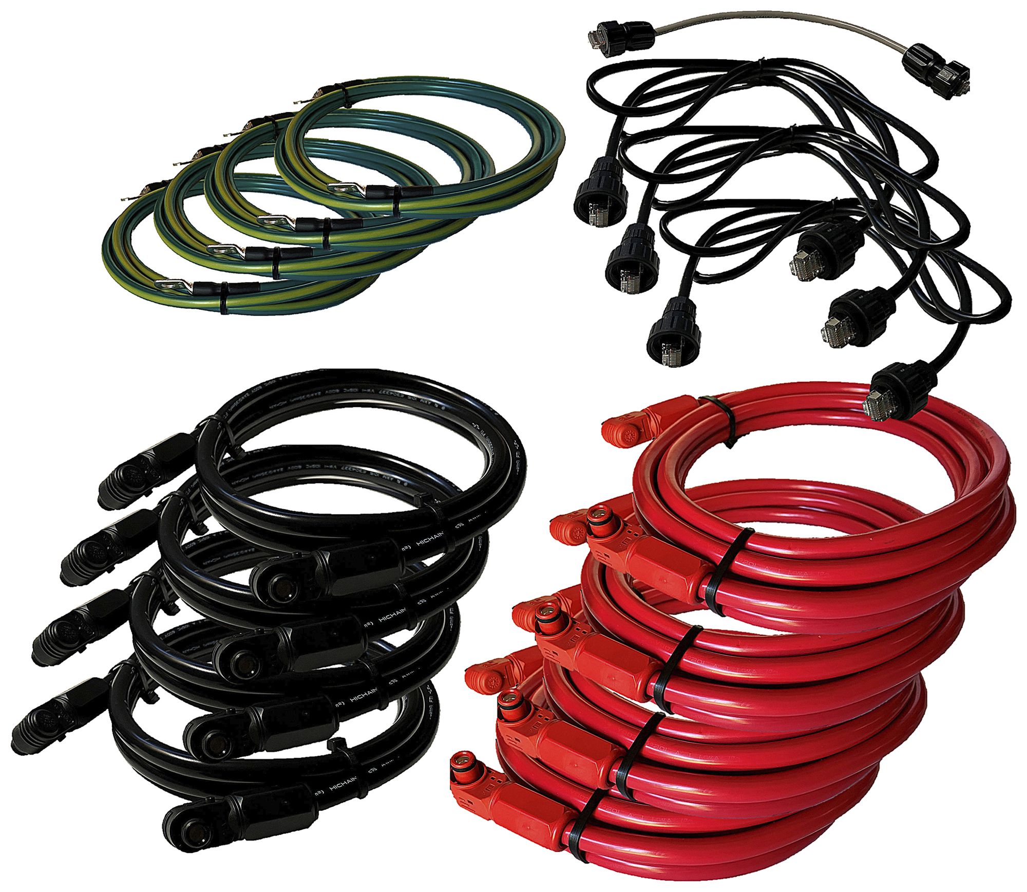 Kit de raccordement Eaton xStorage Hybrid jeu de câbles triphasé p.4 accus