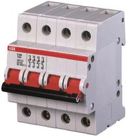 Interrupteur AMD ABB E204, 45A 4L 4F, levier rouge, 4UM, "0-I"