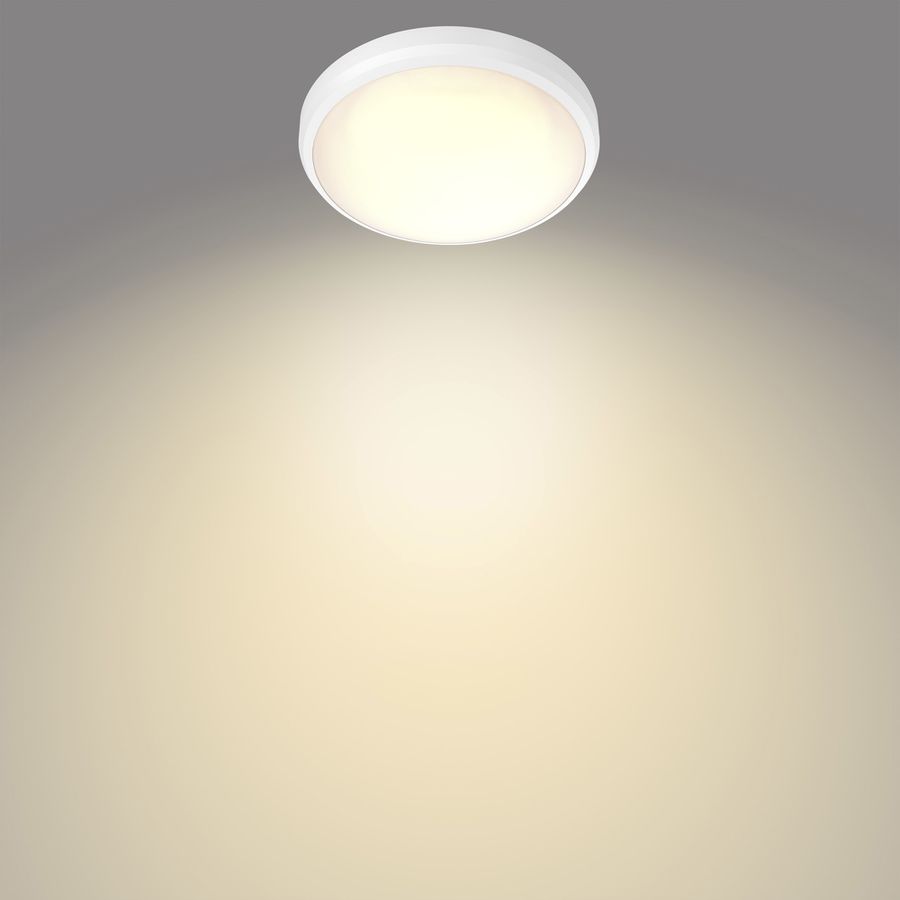 LED-Deckenleuchte Philips Balance 6W 600lm 2700K IP44 Ø220mm weiss