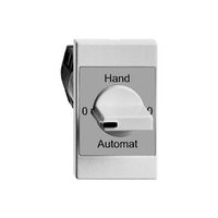 Interruttore rot. INS 0-Hand-0-Auto FH 2/1L bianco con manopola