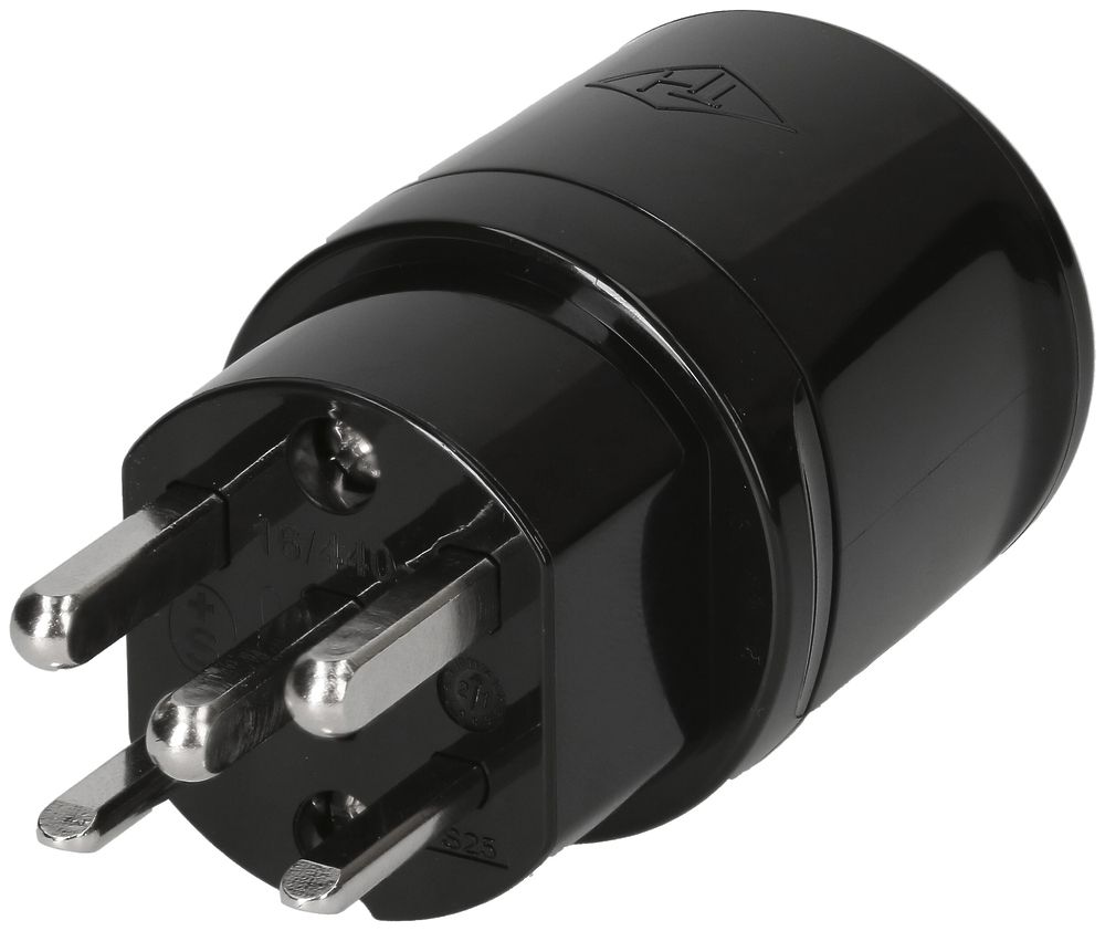 Fiche MH TH T25 3L+N+PE 16A 400/250V horizontale pour câble Ø8…12.5mm no