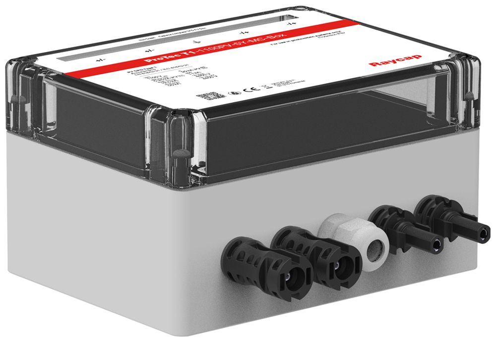 Generatoranschlusskasten Raycap ProTec T2-1100PV-5Y-L-MC4-Box